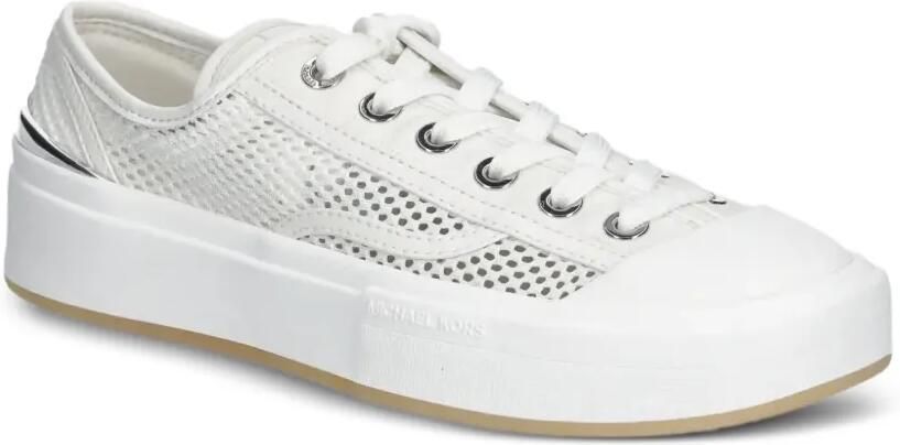 Michael Kors Jude low-top sneakers met mesh vlakken Wit - Foto 3