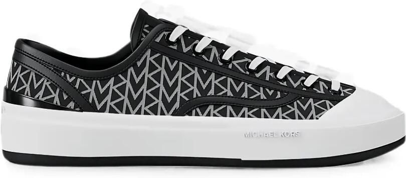 Michael Kors Jude sneakers met monogramprint Zwart