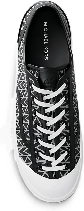 Michael Kors Jude sneakers met monogramprint Zwart - Foto 3