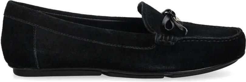 Michael Kors Juliette loafers met strikdetail Zwart