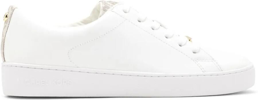 Michael Kors Keaton leren sneakers Wit