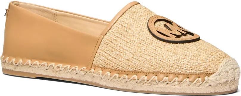 Michael Kors Kenzie espadrilles met logoplakkaat Beige - Foto 3