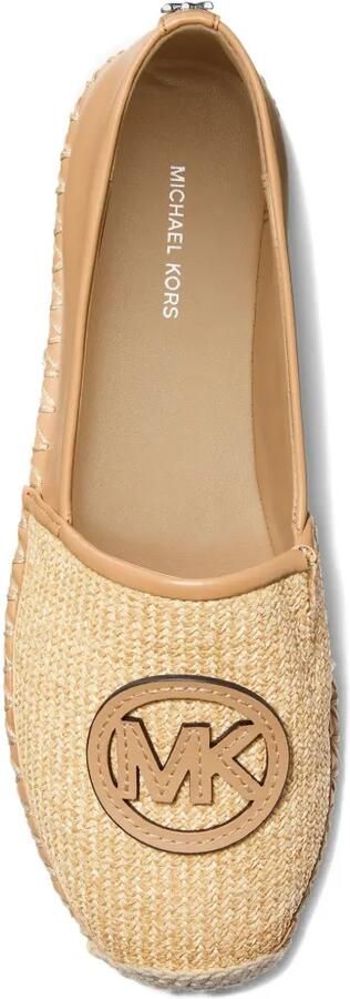 Michael Kors Kenzie espadrilles met logoplakkaat Beige - Foto 2
