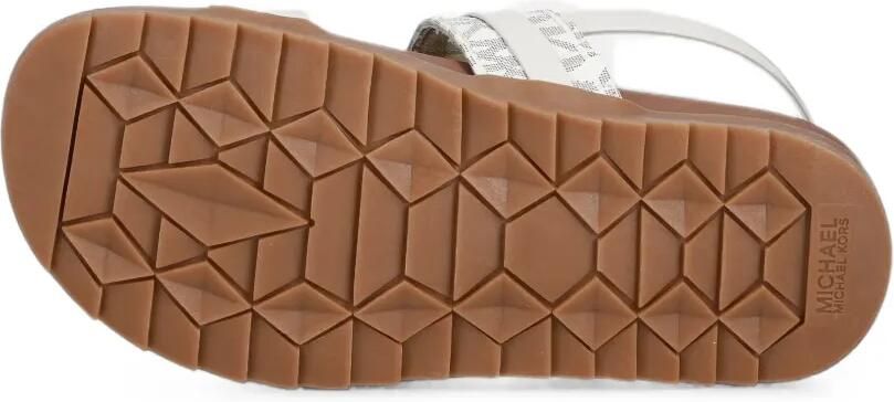 Michael Kors Kids Irene sandalen met logoprint en gespsluiting Wit - Foto 4