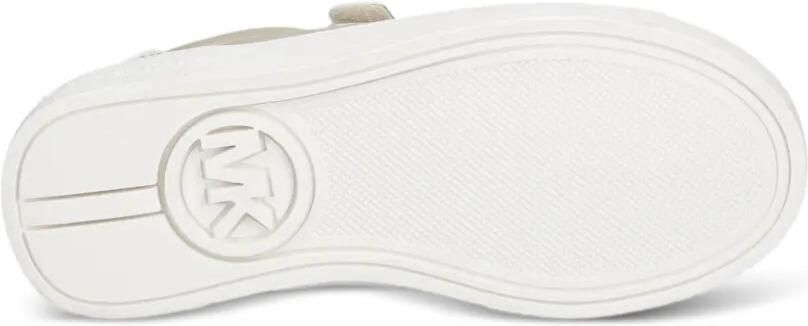 Michael Kors Kids Jem Finn sneakers met klittenband en logoplakkaat Geel - Foto 5