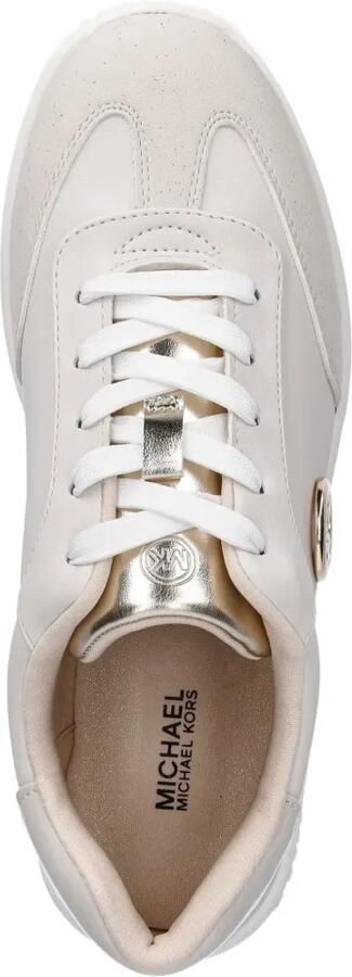 Michael Kors Kids Jem Scotty Charm sneakers met glitters en logoplakkaat Wit - Foto 3
