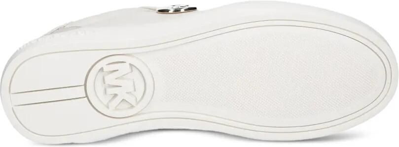 Michael Kors Kids Jem Scotty Charm sneakers met glitters en logoplakkaat Wit - Foto 5