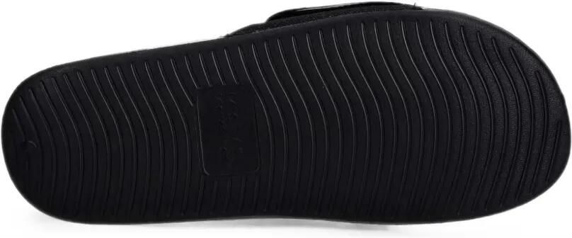 Michael Kors Kids Jett Darby glitter-detail touch-strap slides Zwart - Foto 4