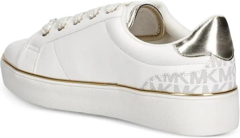 Michael Kors Kids Jordana Finn sneakers met plateauzool en logo Wit - Foto 2