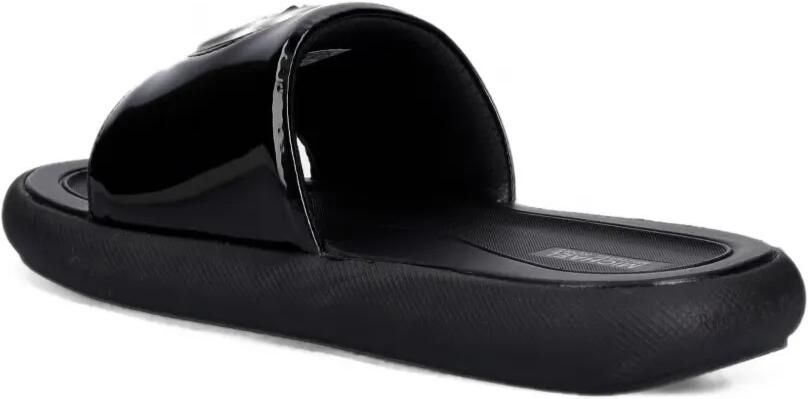 Michael Kors Kids logo-plaque slides Zwart - Foto 3