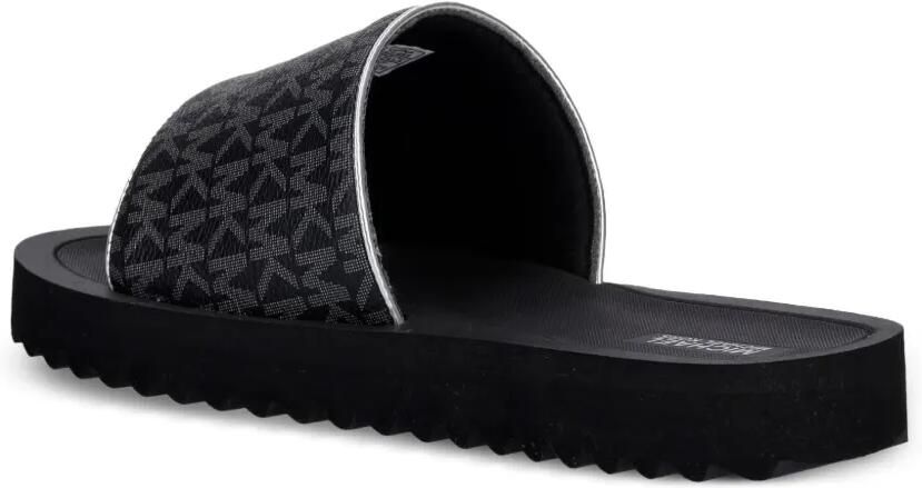 Michael Kors Kids logo-print flip flops Zwart - Foto 2