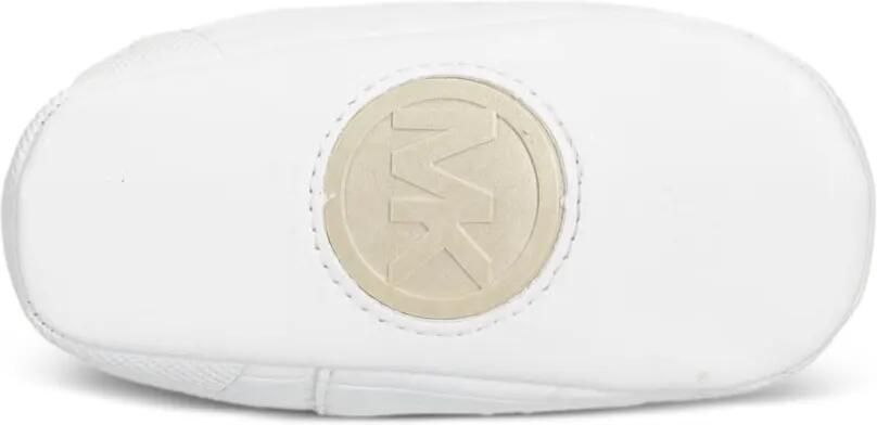 Michael Kors Kids Sneakers met metallic afwerking en logoprint Wit - Foto 3