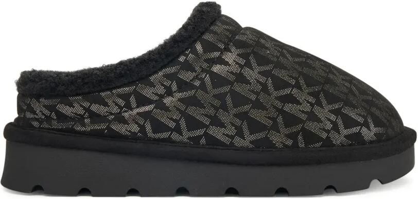 Michael Kors Kids Osaka logoprint slippers Zwart - Foto 4