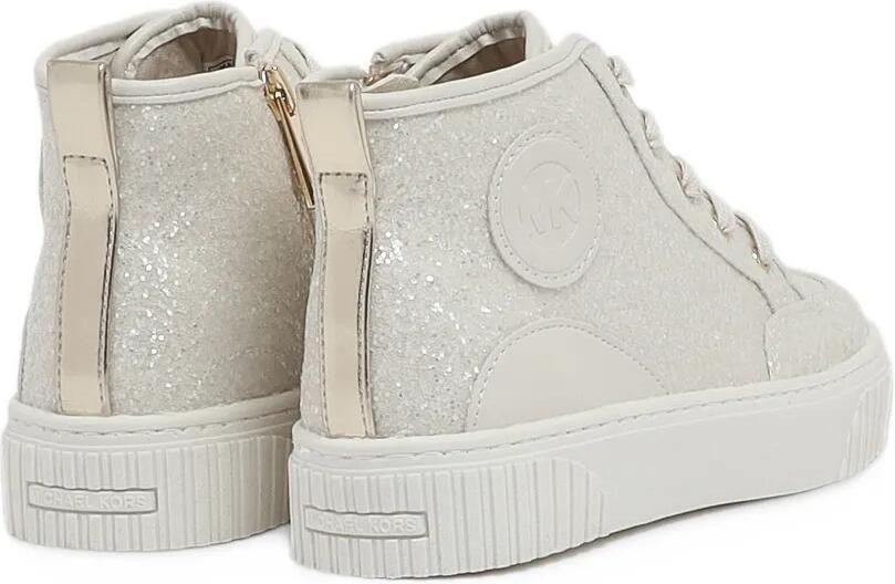 Michael Kors Kids Shea glitter-effect high-top sneakers Beige - Foto 2