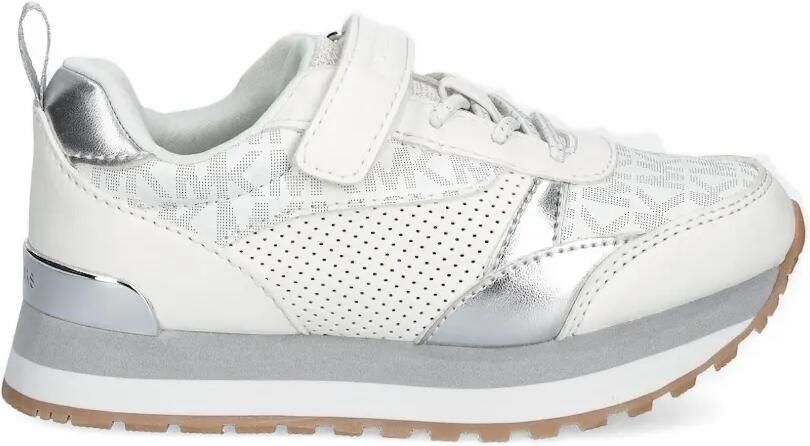 Michael Kors Kids Sneakers met logoprint Wit