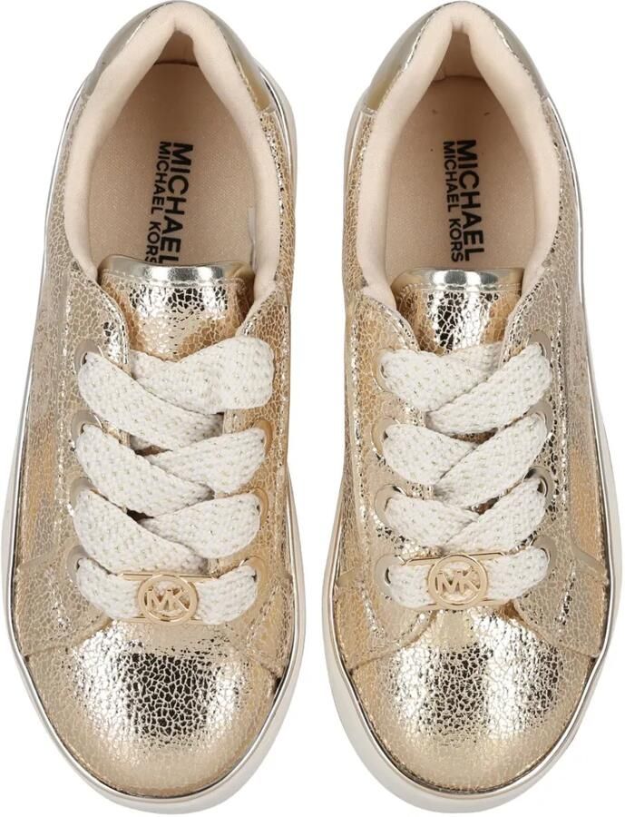 Michael Kors Kids Sneakers verfraaid met logo Goud