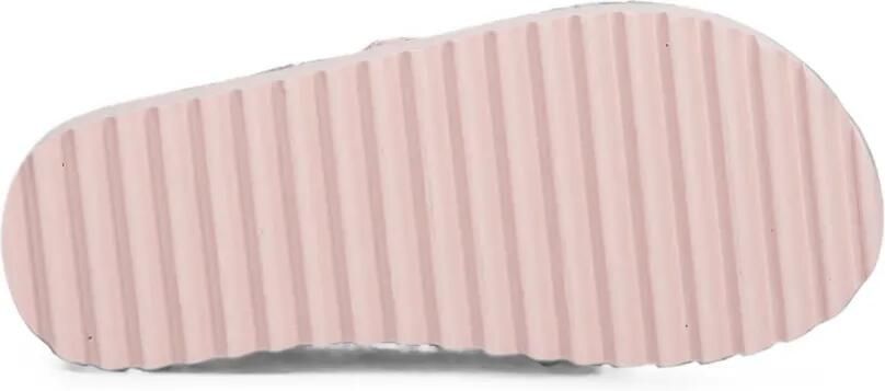 Michael Kors Kids Teagan Merrick 2 monogram-print slides Roze - Foto 4