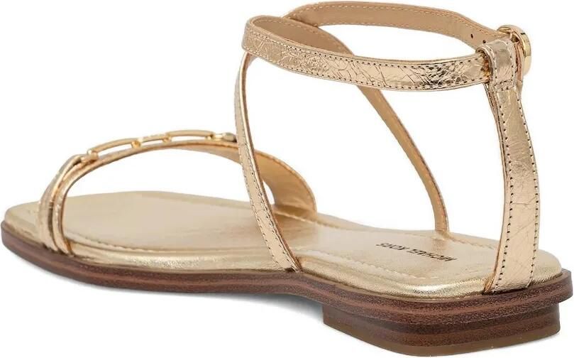 Michael Kors Lena metallic leren sandalen Goud - Foto 2