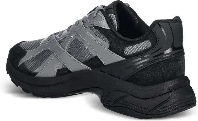 Michael Kors Leo sneakers met mixed-media print Grijs - Foto 2