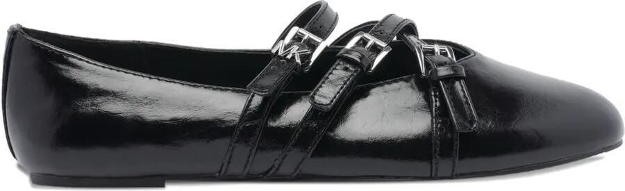Michael Kors Leren ballerina's Zwart