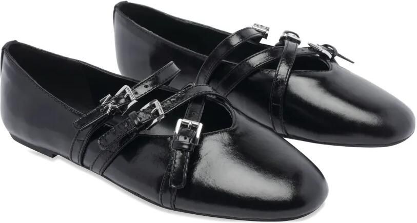 Michael Kors Leren ballerina's Zwart - Foto 3