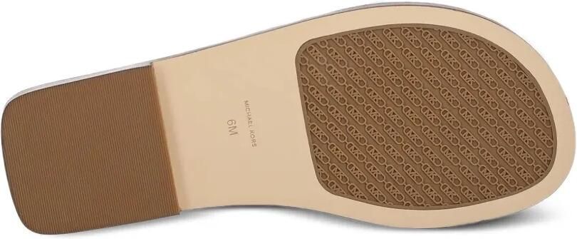 Michael Kors Leren sandalen met gevlochten detail Bruin - Foto 3
