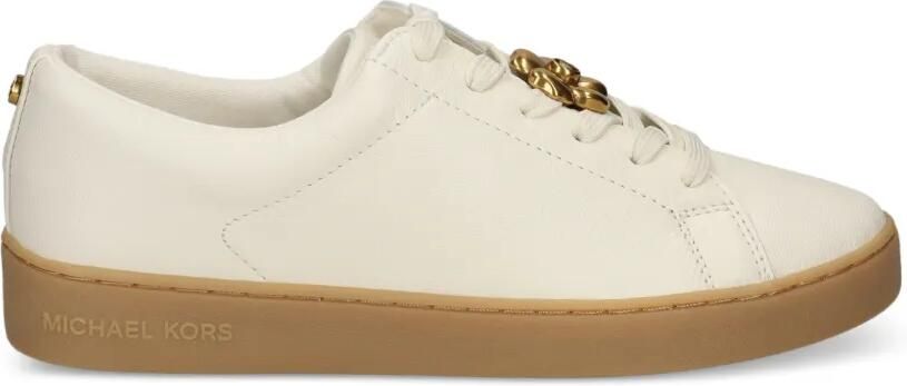 Michael Kors Nellie Flex leren ballerina's verfraaid met studs Bruin - Foto 8