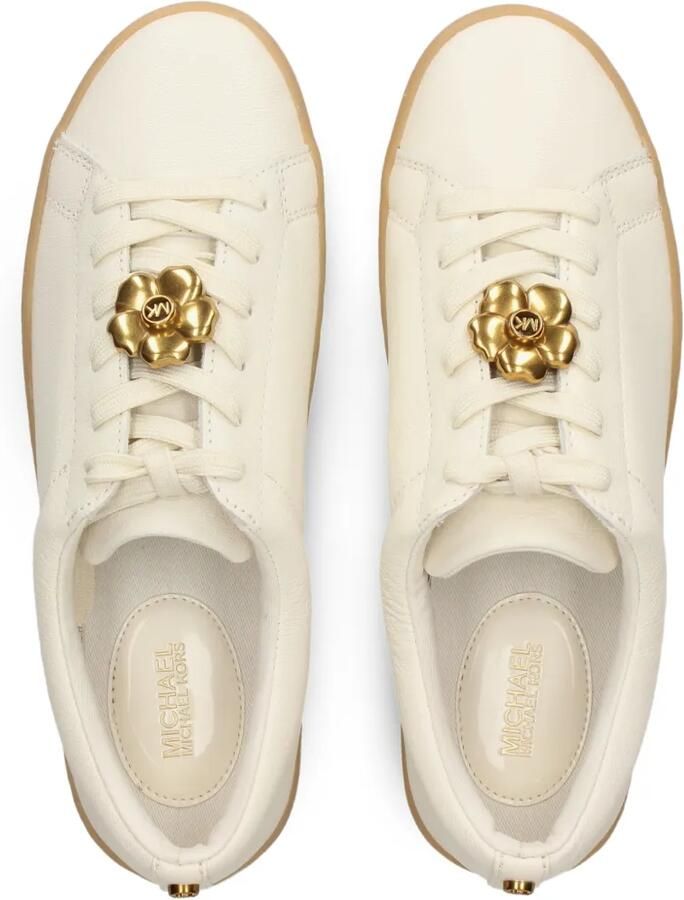 Michael Kors Nellie Flex leren ballerina's verfraaid met studs Bruin - Foto 2