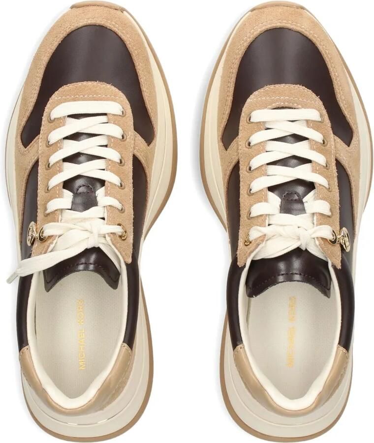 Michael Kors Leren suède sneakers met plateauzool 293 HUSK MULTI - Foto 3