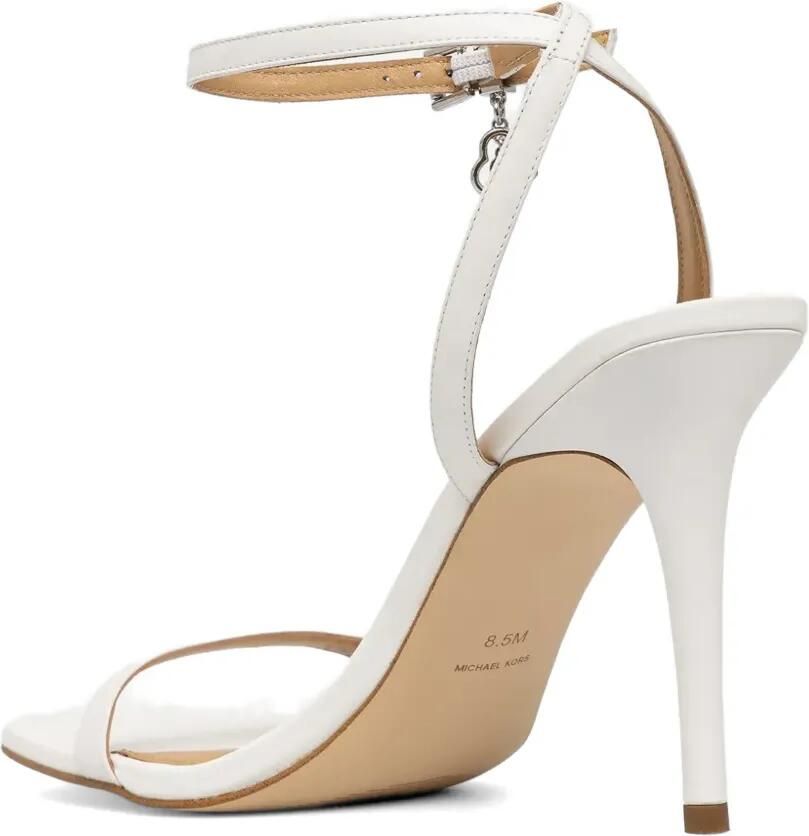Michael Kors Dottie sneakers met reptiel-effect en plateauzool Wit - Foto 2