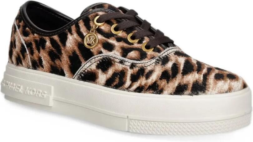 Michael Kors Lindsey leopard-print platform sneakers Bruin - Foto 2