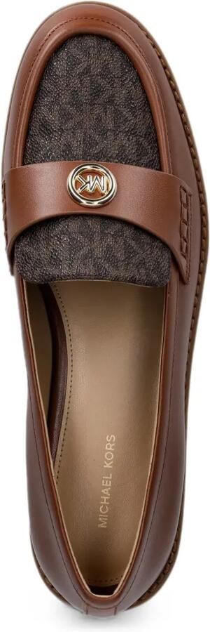 Michael Kors Loafers met chunky zool en monogram vlak Bruin - Foto 4
