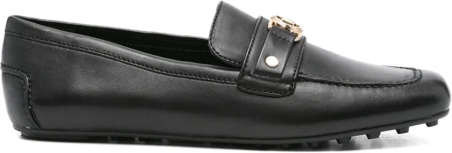 Michael Kors Loafers met logoplakkaat Zwart