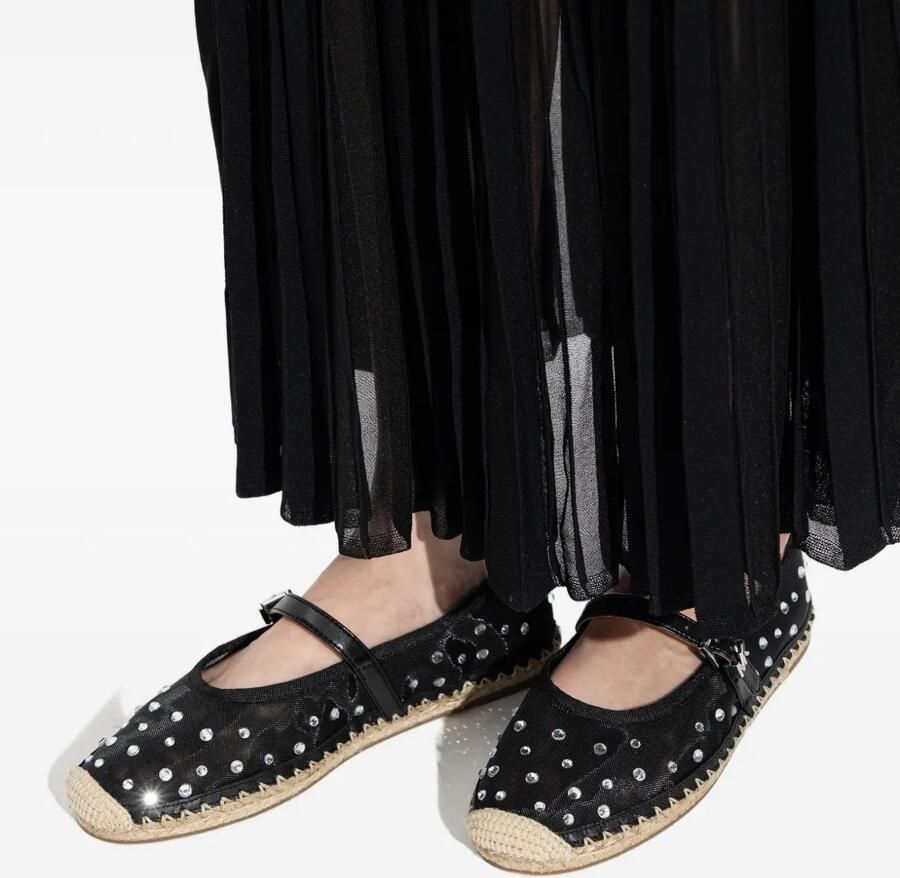 Michael Kors Lynn espadrilles met studs Zwart - Foto 2