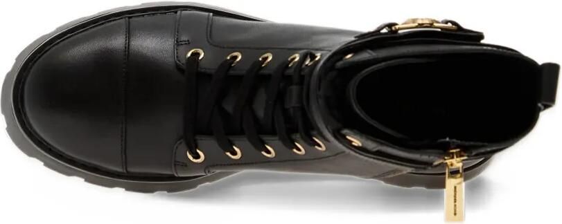 Michael Kors Mandy lace-up combat boots Zwart - Foto 4