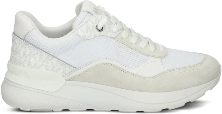Michael Kors Mesh sneakers met logopatroon Beige