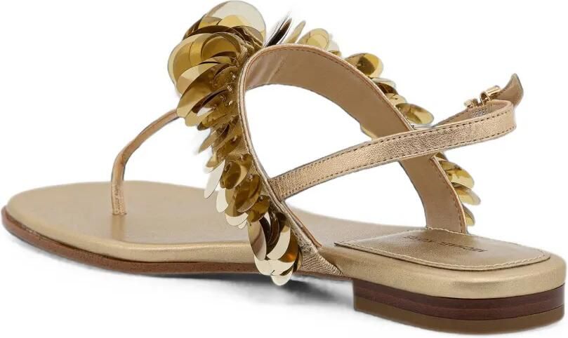 Michael Kors Metallic sandalen verfraaid met pailletten Goud - Foto 2