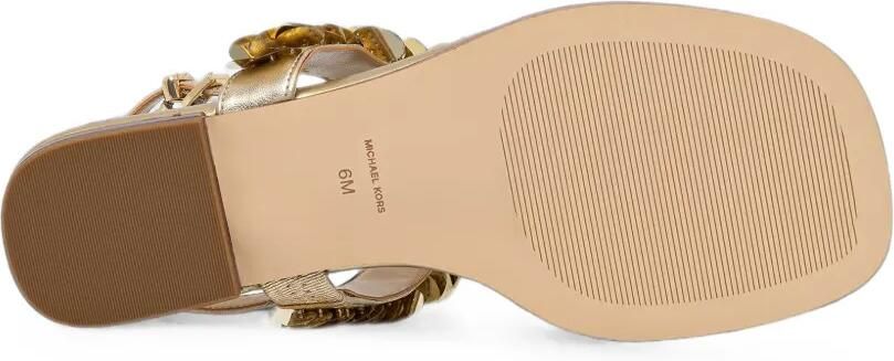 Michael Kors Metallic sandalen verfraaid met pailletten Goud - Foto 5