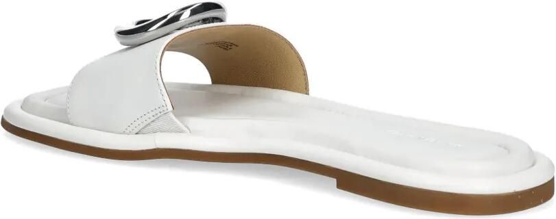 Michael Kors Milan sandalen met logoplakkaat Wit - Foto 4