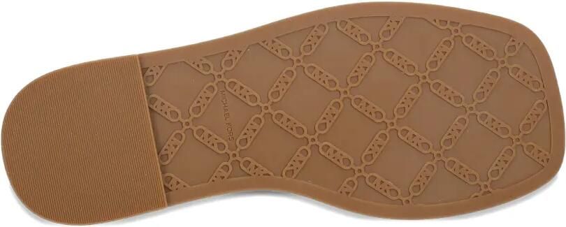 Michael Kors Milan sandalen met logoplakkaat Wit - Foto 3