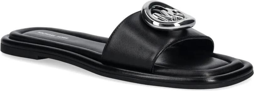 Michael Kors Milan sandalen met logoplakkaat Zwart - Foto 5