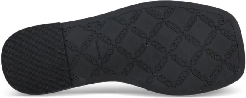 Michael Kors Milan sandalen met logoplakkaat Zwart - Foto 4