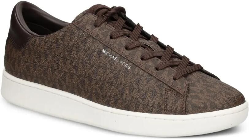 Michael Kors monogram-print sneakers Bruin - Foto 3