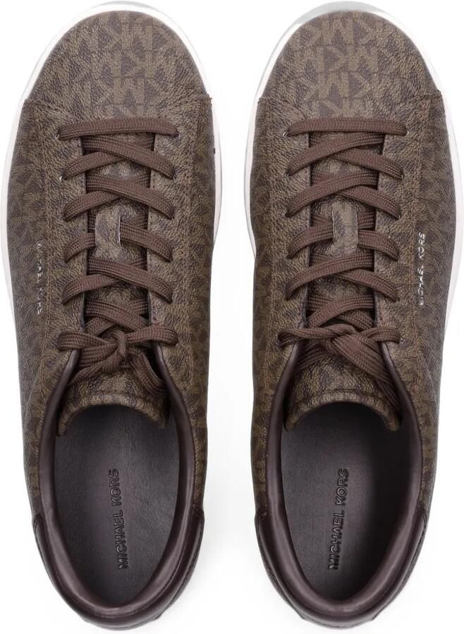 Michael Kors monogram-print sneakers Bruin - Foto 2