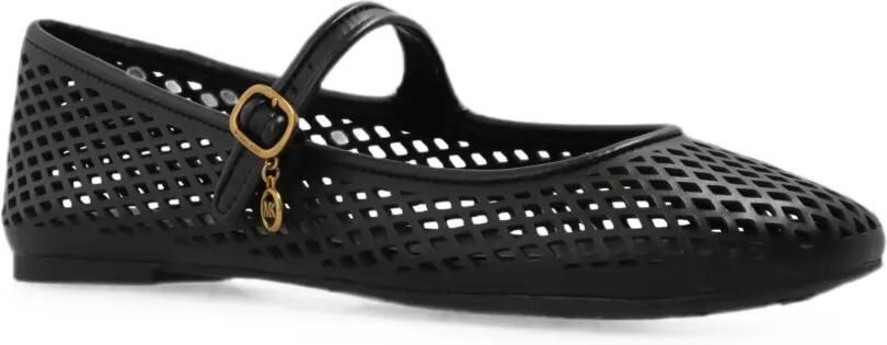 Michael Kors Nellie Flex ballerina's met geperforeerde details Zwart - Foto 9
