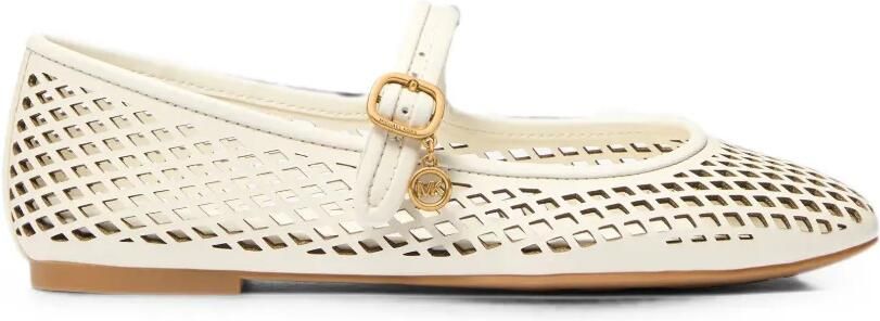 Michael Kors Nellie Flex ballerina's met uitgesneden details Beige