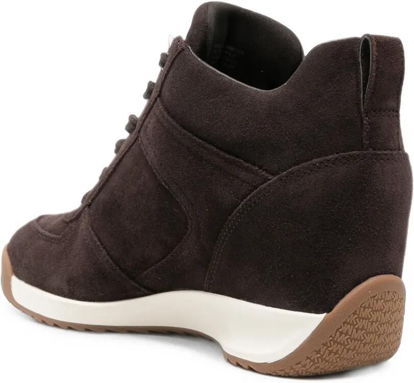 Michael Kors Nikko S2 sneakers met sleehak Bruin - Foto 2