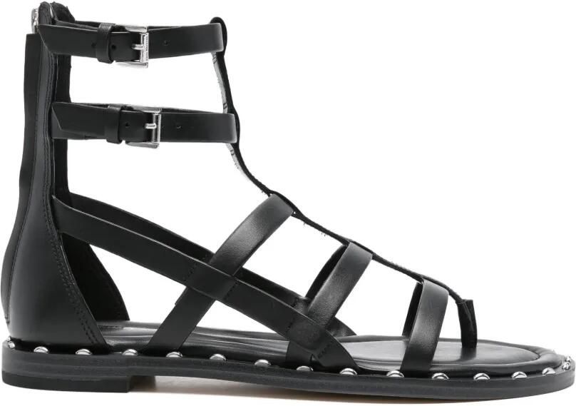 Michael Kors Noa sandalen met gespdetail en studs Zwart