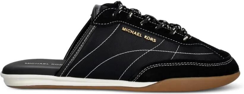 Michael Kors Nolan nylon en suède muiltjes Zwart - Foto 3