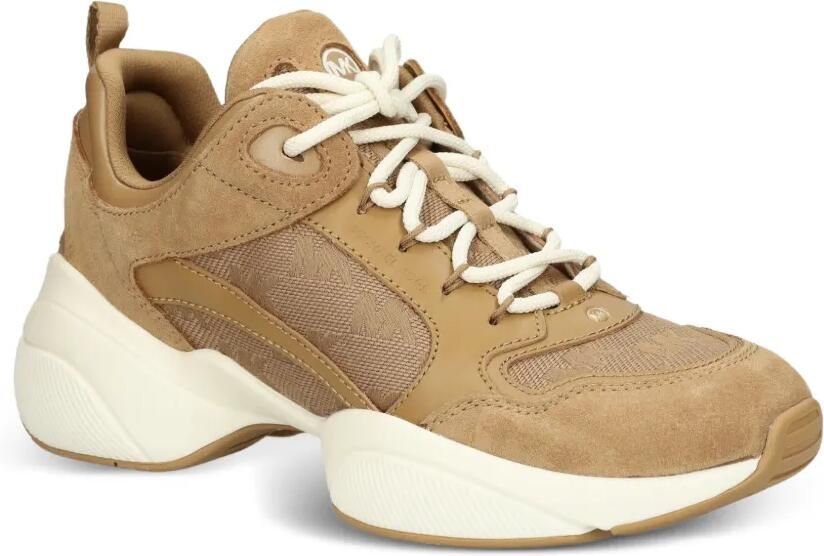 Michael Kors Sneakers met vlakken Bruin - Foto 4